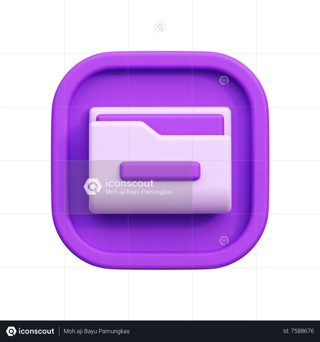 File Folder  3D Icon