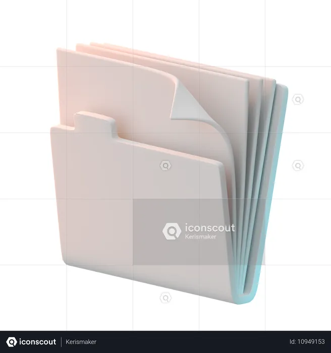 File Folder  3D Icon