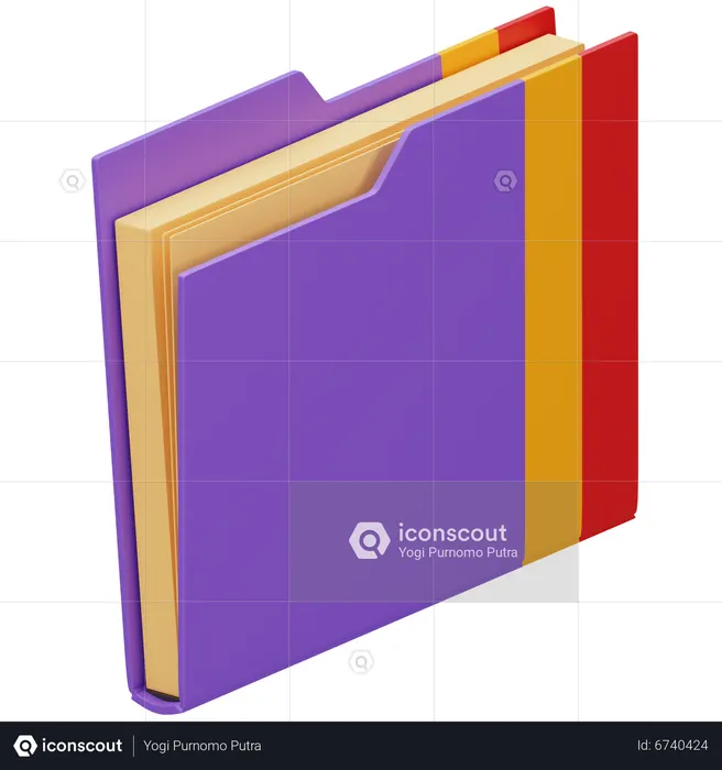 File Folder  3D Icon