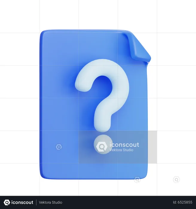File Format Unknown  3D Icon