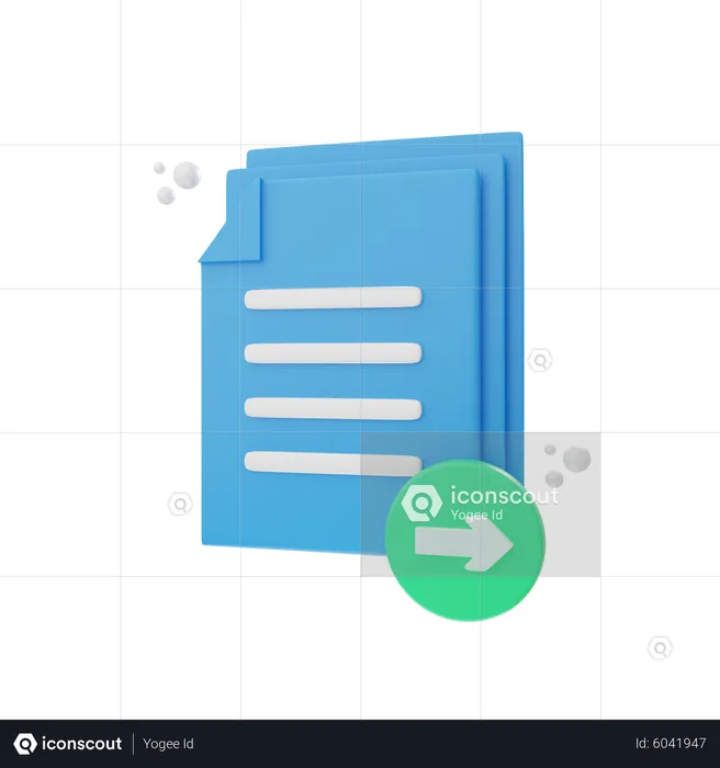 File Forward  3D Icon