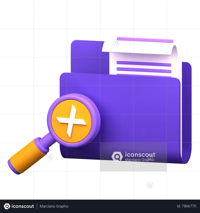 File Not Found  3D Icon