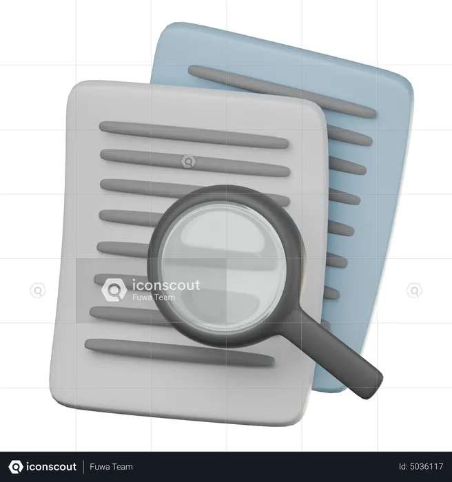 File Search  3D Icon