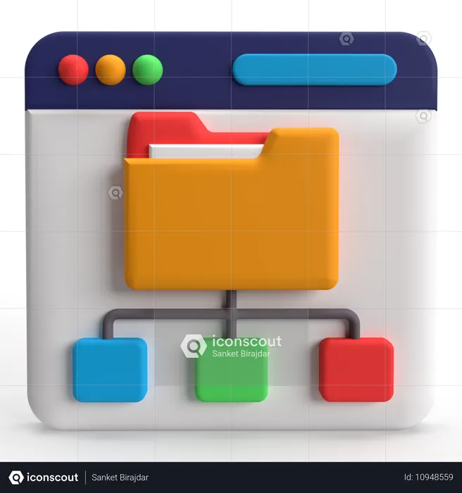 ファイル構造  3D Icon