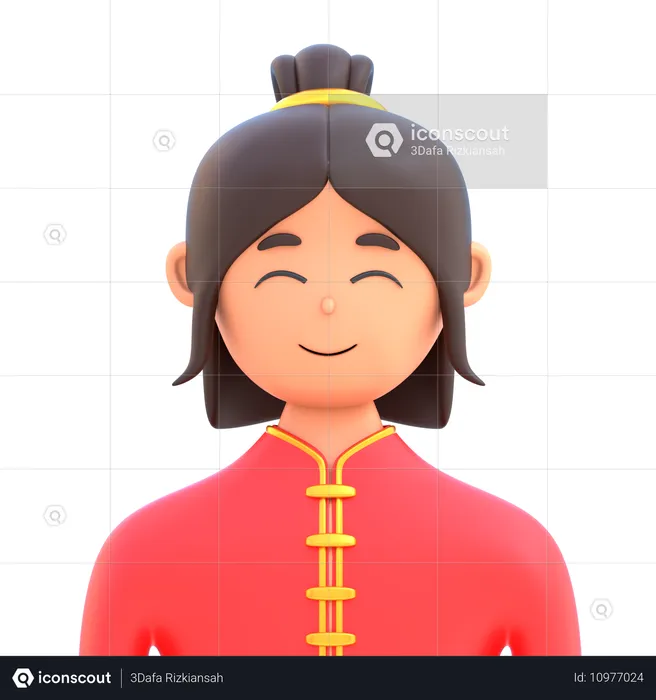 Chinoise  3D Icon