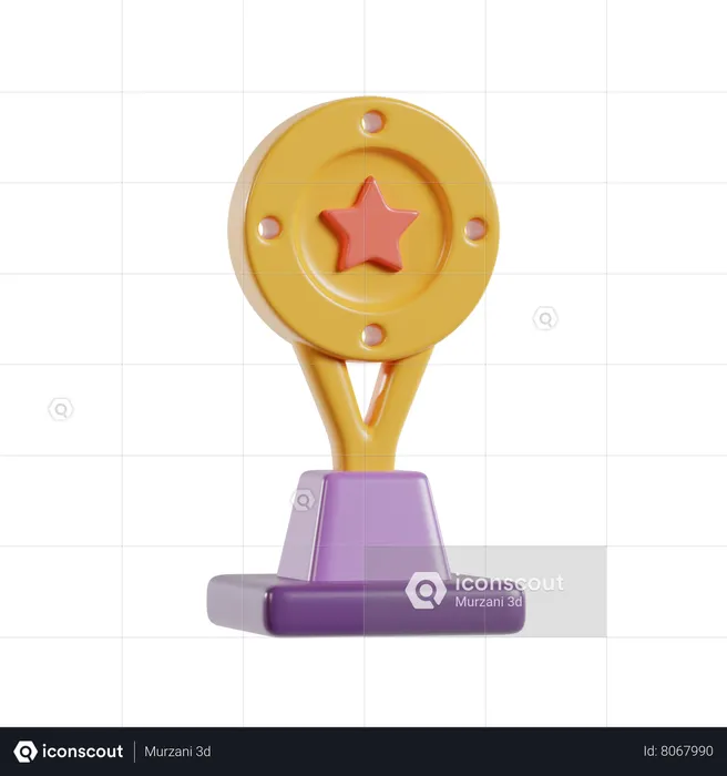 Film Award  3D Icon