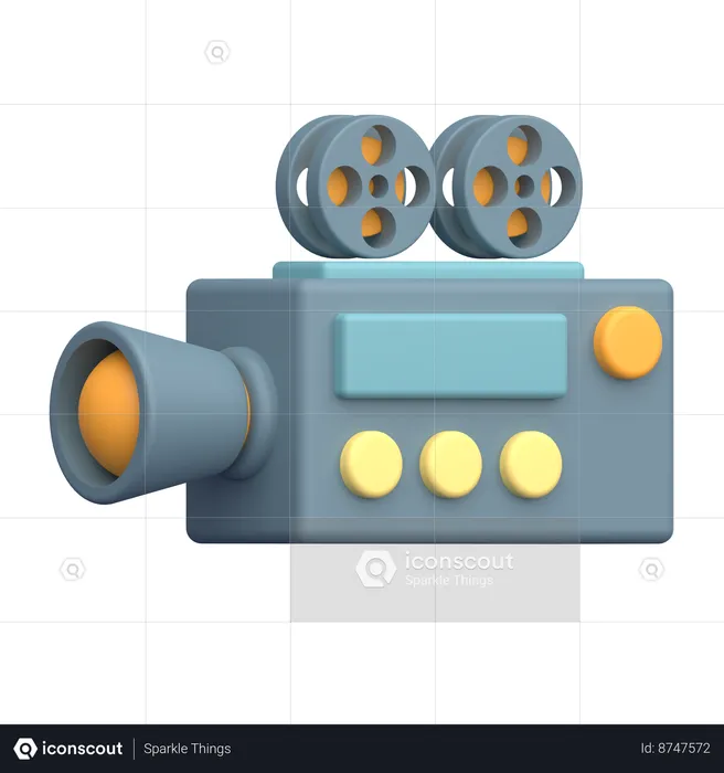 Film Camera  3D Icon