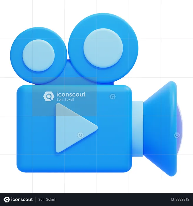 Film Camera  3D Icon