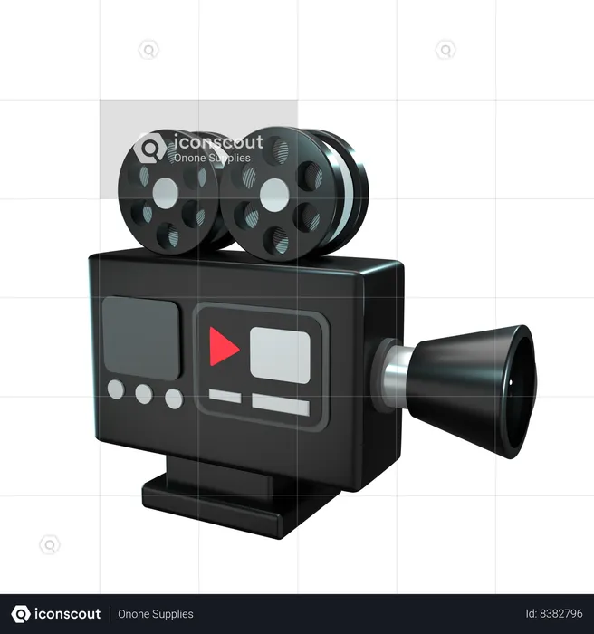 Film Camera  3D Icon