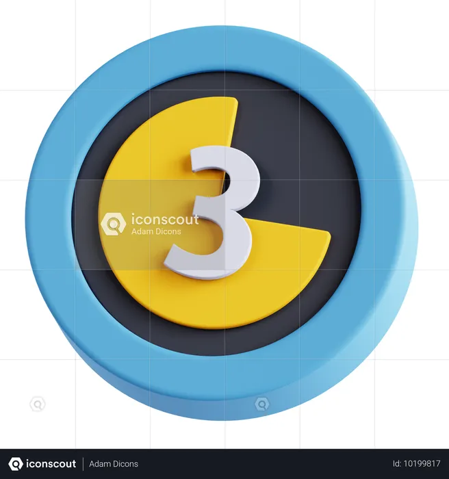 Film-Countdown  3D Icon