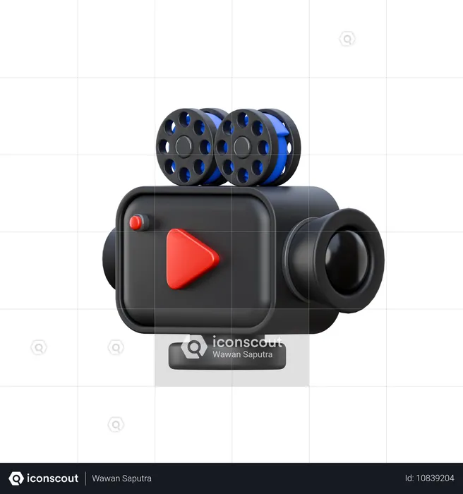 Filmprojektor  3D Icon