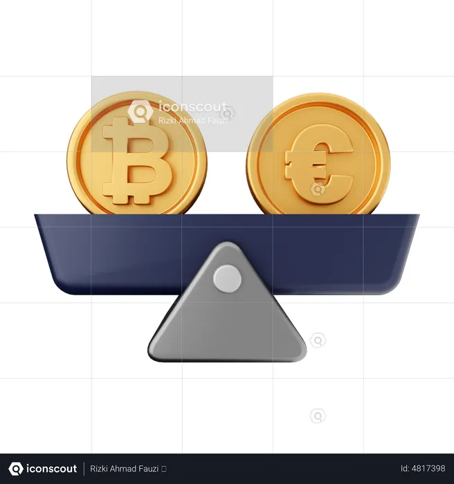 Finance Equality  3D Icon