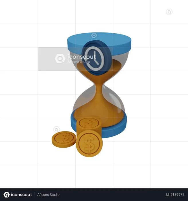 Finance history  3D Icon