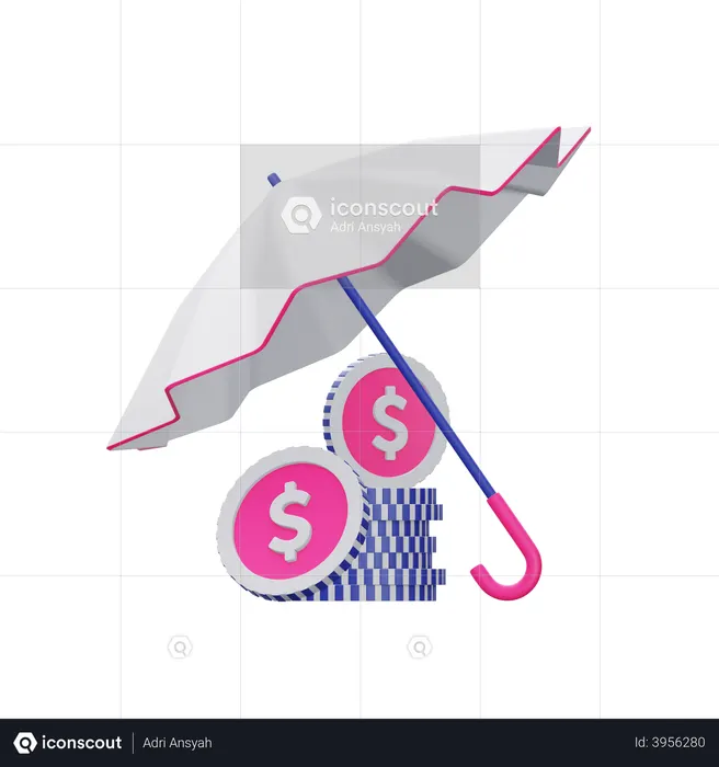 Finance Insurance  3D Icon