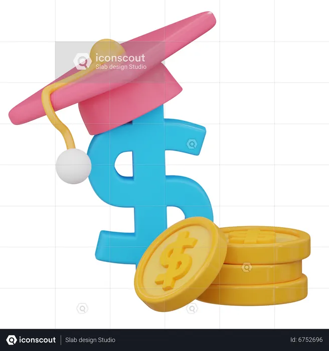 Finance Literacy  3D Icon