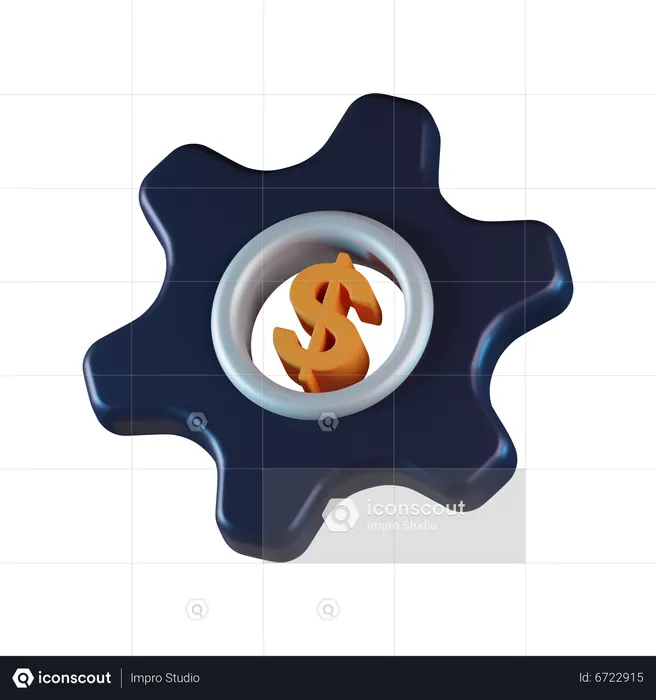 Finance Management  3D Icon