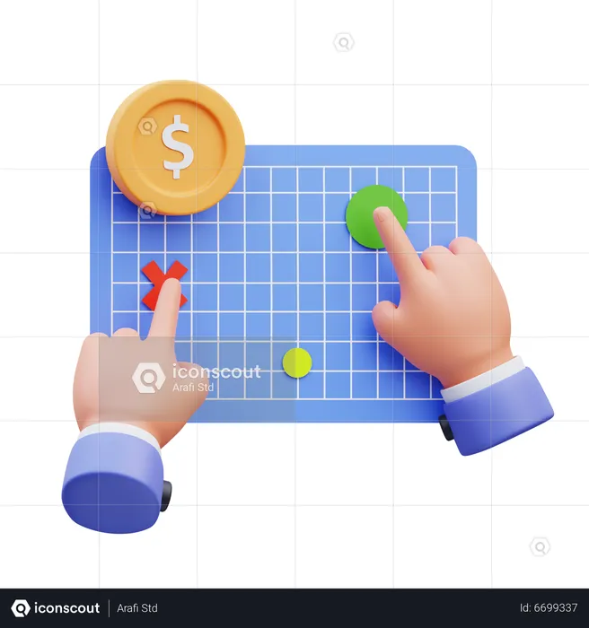 Finance Strategy  3D Icon