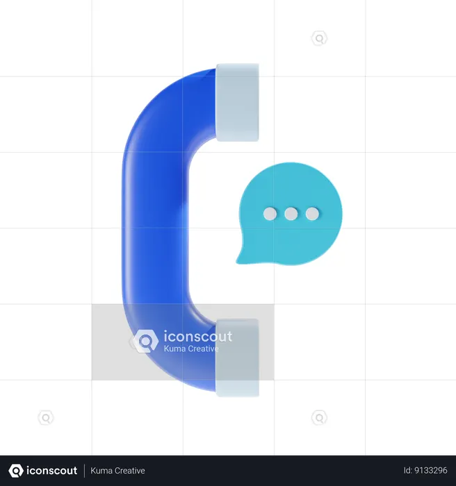 Chamada financeira  3D Icon