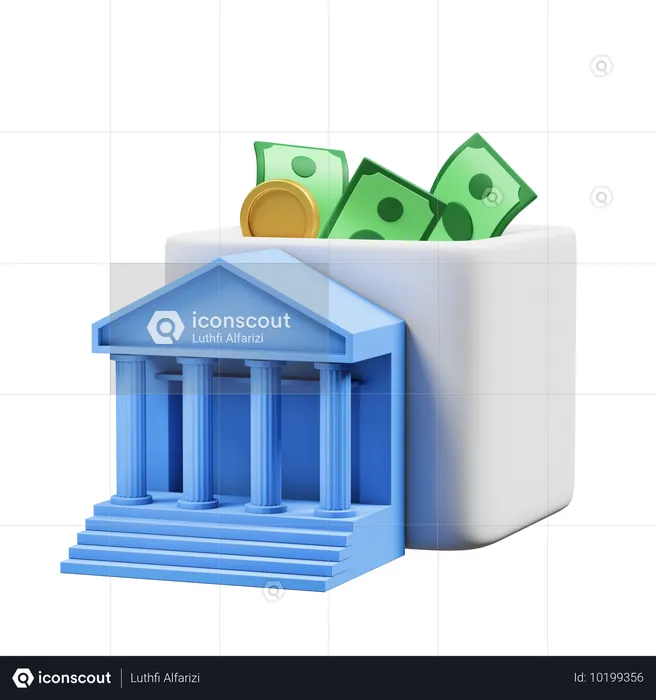 Financement  3D Illustration