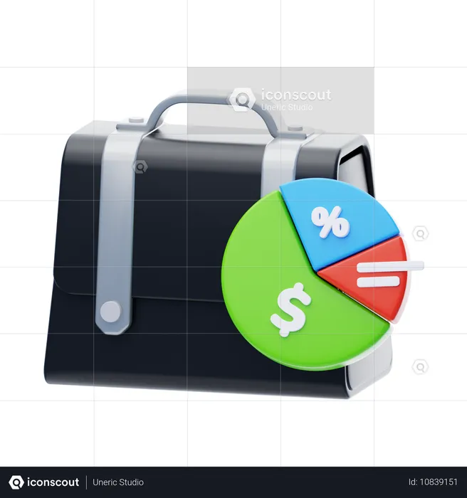 Financiamiento de capital  3D Icon