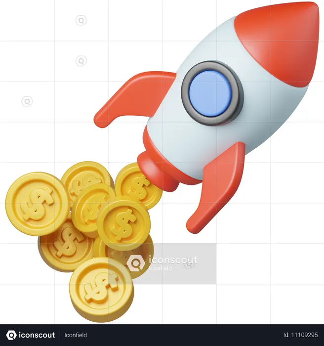 Inicio de finanzas  3D Icon