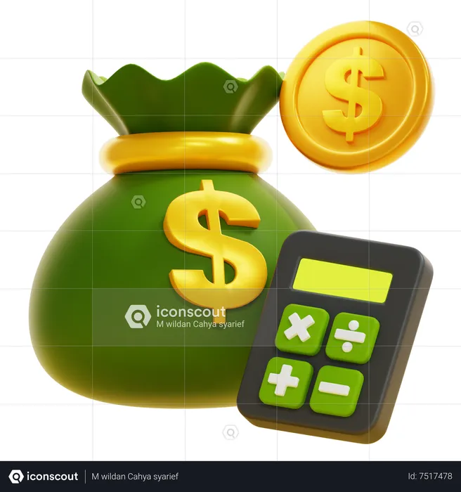 FINANCIAL  3D Icon
