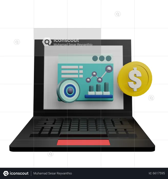 Financial Activity  3D Icon