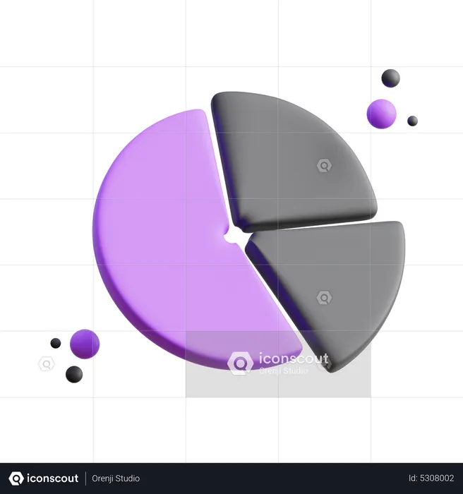 Financial Analysis  3D Icon