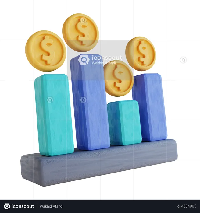 Financial Analysis  3D Illustration