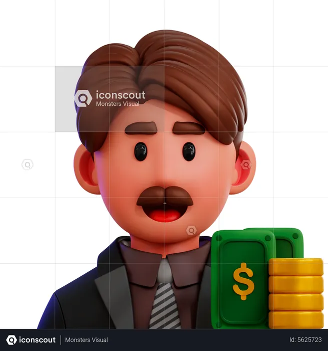 Financial Consultant  3D Icon