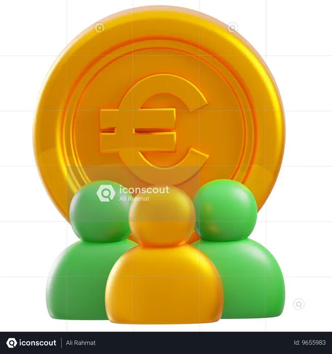 Financial Investors  3D Icon