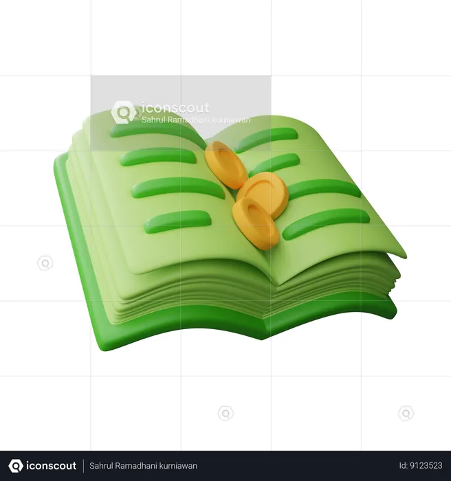 Financial knowledge  3D Icon