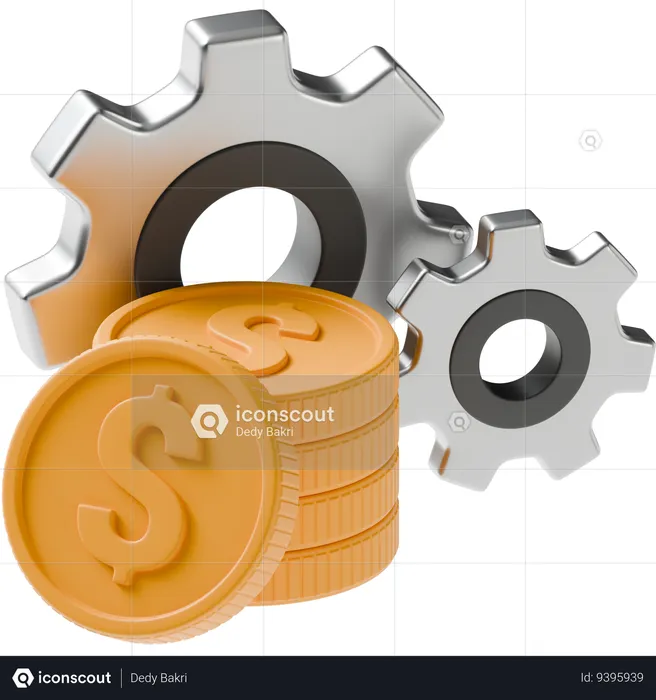 Financial Management  3D Icon
