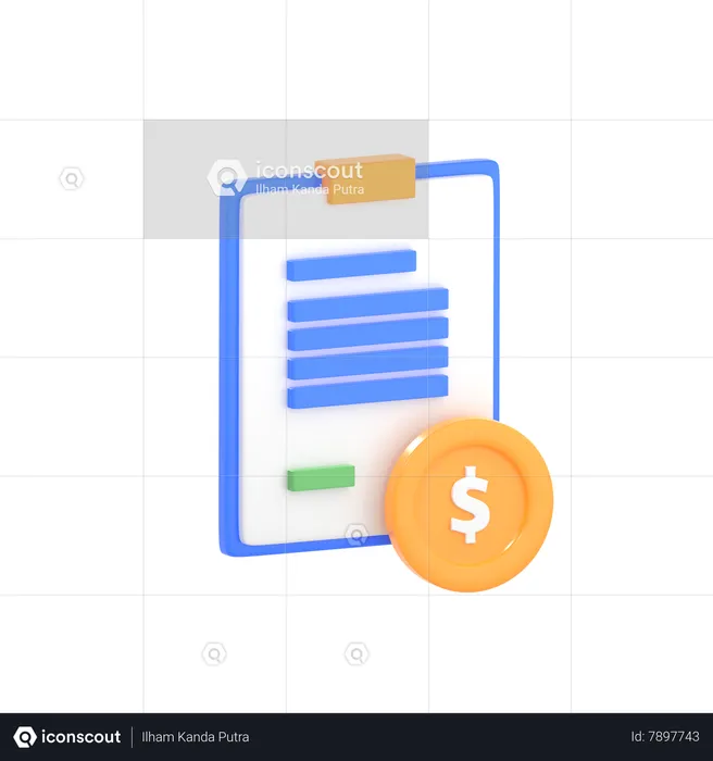 Financial Planning  3D Icon