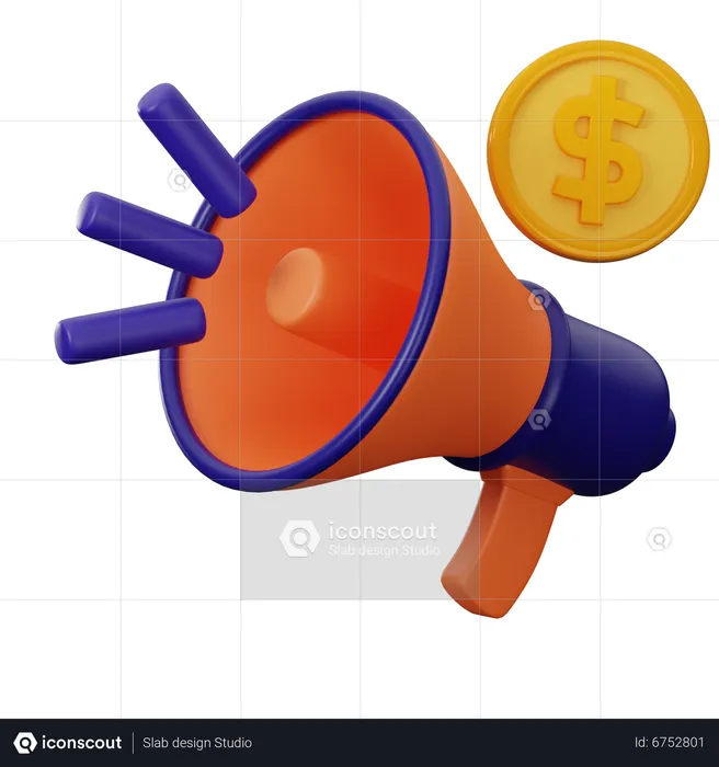 Financial Promotion  3D Icon