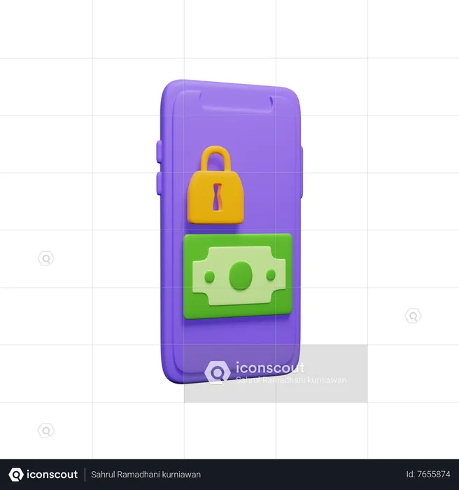 Financial Protection  3D Icon