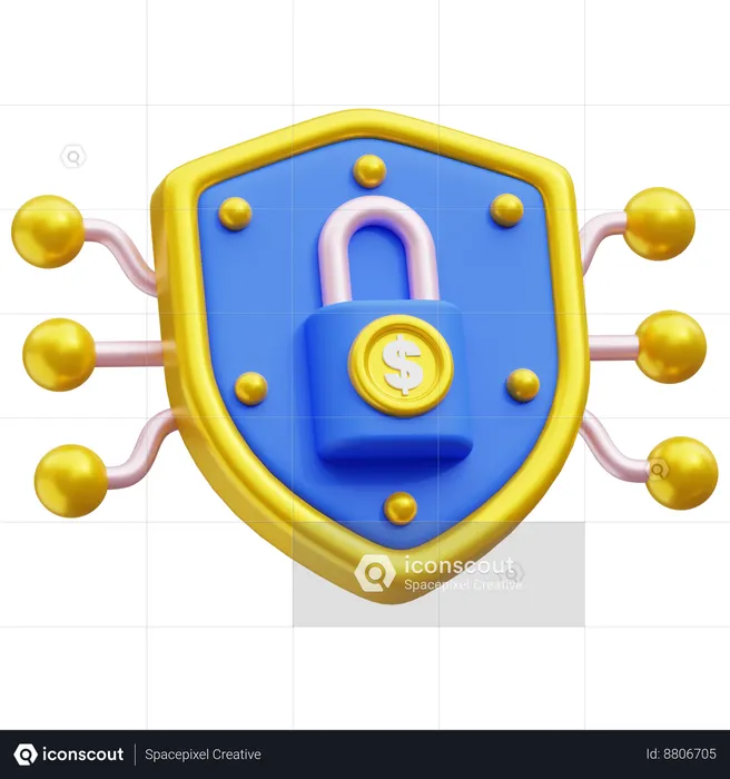 Financial Security  3D Icon