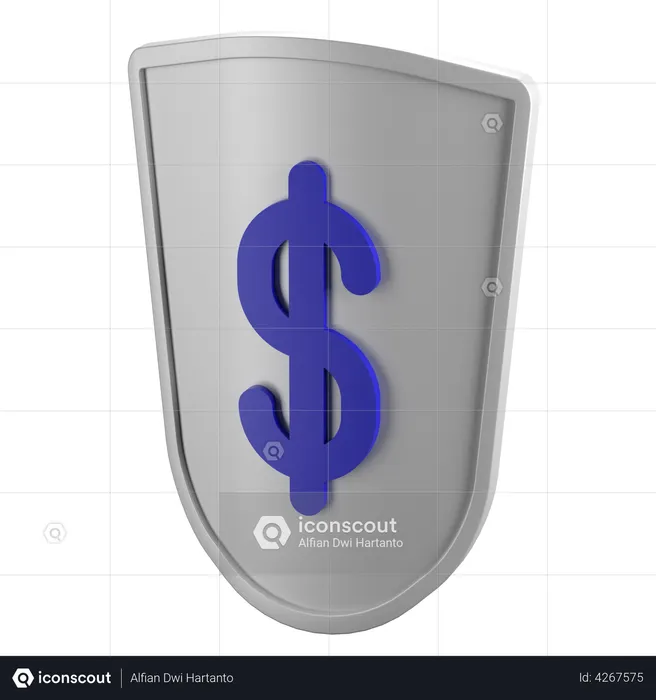 Financial Security  3D Illustration