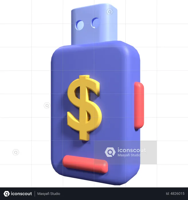 Financial Storage  3D Icon