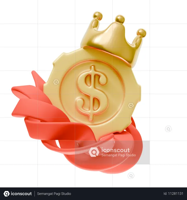 Financial Turbulence  3D Icon