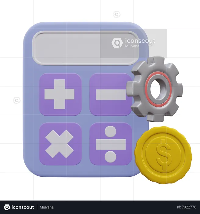 Finanzverwaltung  3D Icon