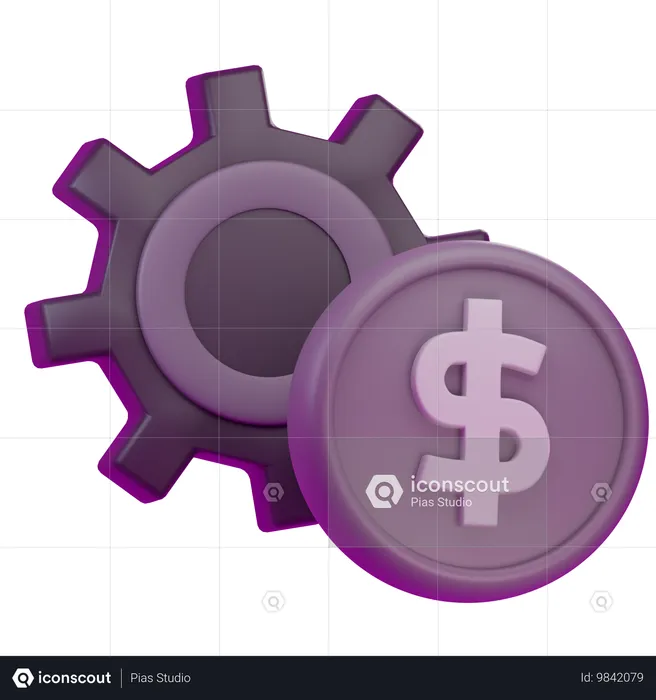 Finanzprozess  3D Icon