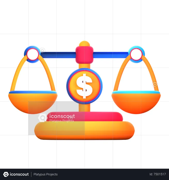 Finanzrecht  3D Icon