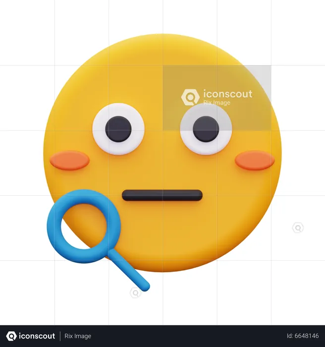 Find Emoji 3D Icon