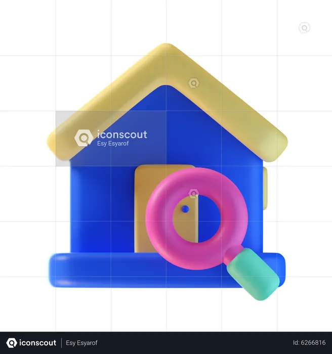 Find Home  3D Icon