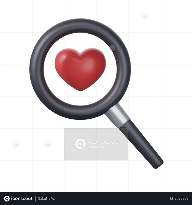 Find Love  3D Icon
