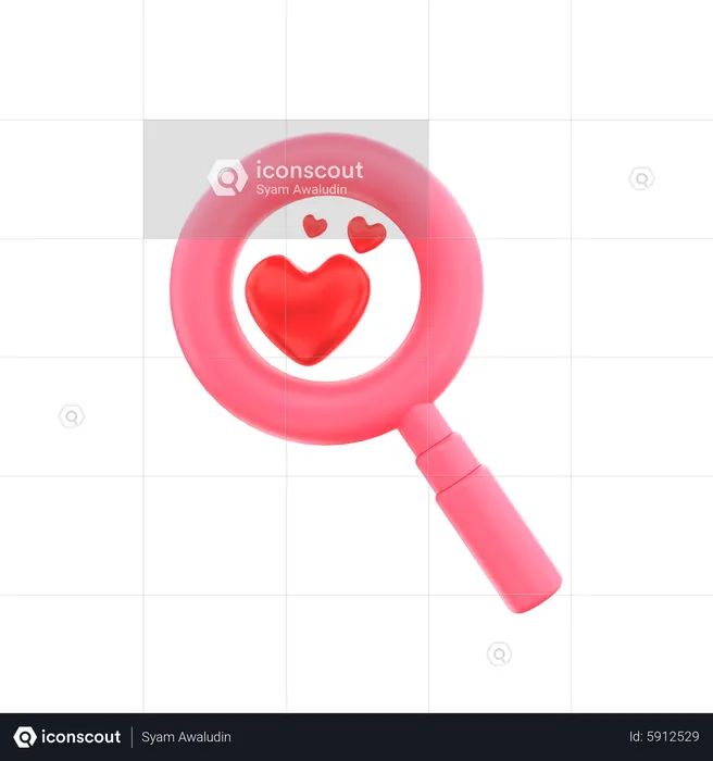 Find Love  3D Icon