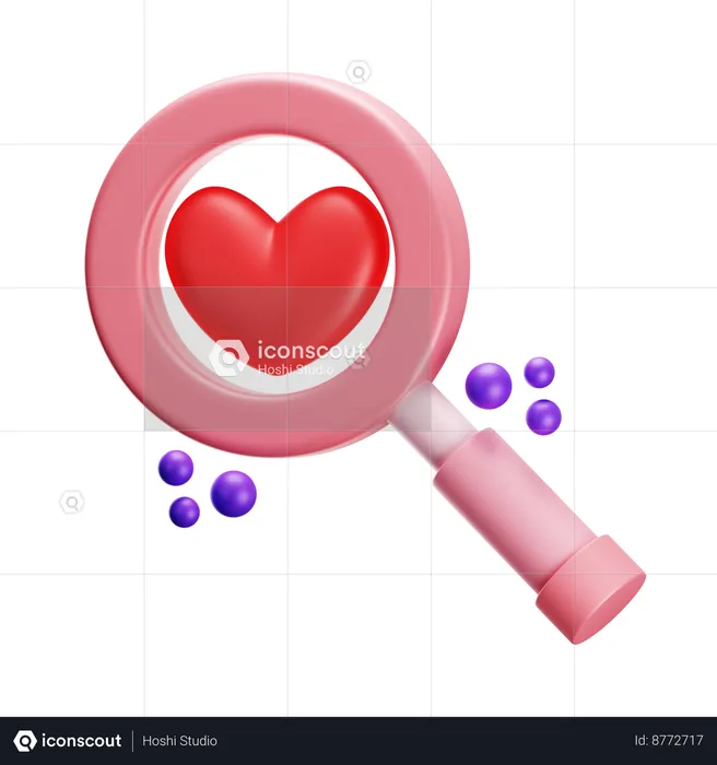 Find Love  3D Icon