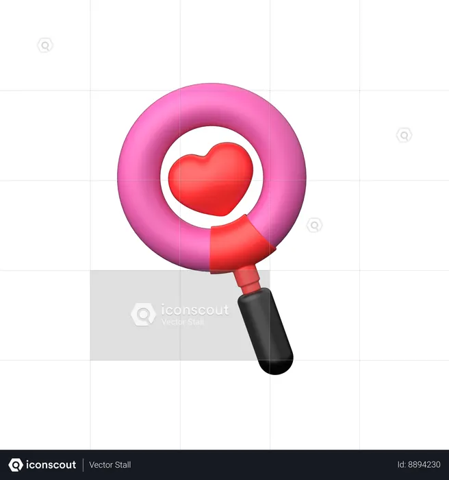 Find Love  3D Icon