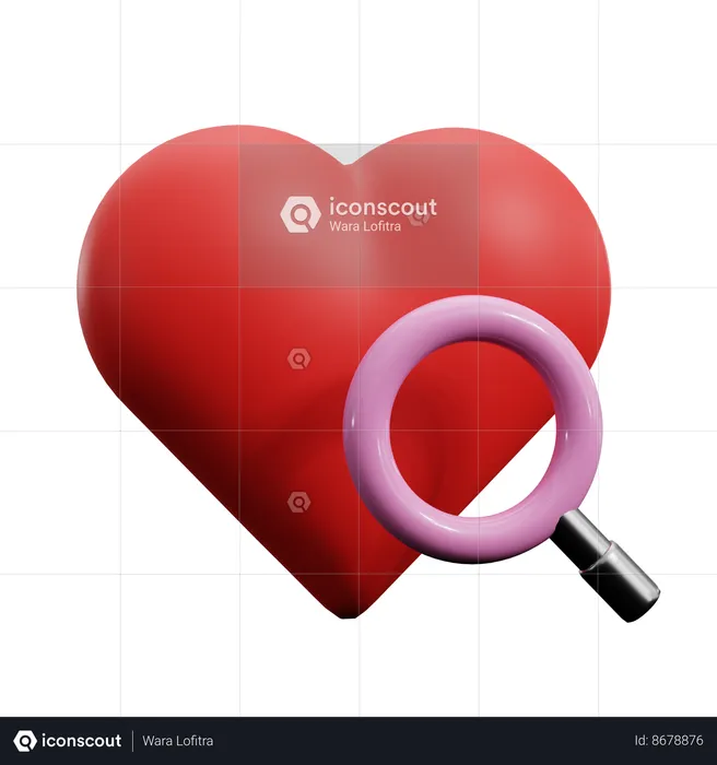 Find Love  3D Icon